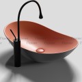 Chậu Lavabo Đặt Bàn Oval Thuyền Cam Nâu Navier NV-414CN