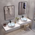 Bàn Đá Lavabo 1 Tầng Đen Nguyên Khối Navier NV-508D