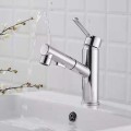 Vòi Lavabo Nóng Lạnh Đầu Rút Navier NV-632T