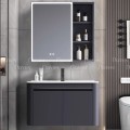 Bộ Tủ Chậu Lavabo Nhôm Màu Xám Navier Cao Cấp NV-584X60