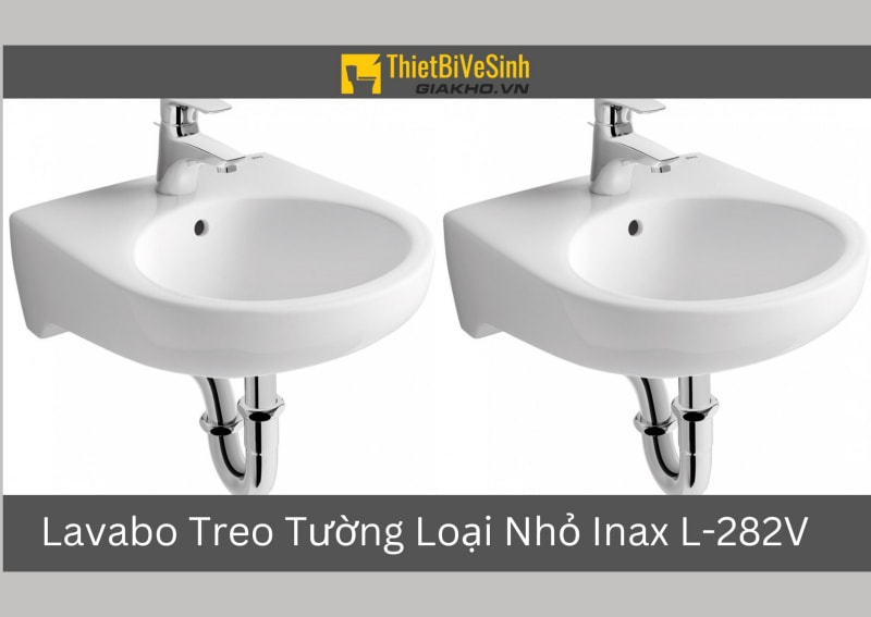 Bồn rửa mặt Inax loại nhỏ L-282V được Thiết Bị Vệ Sinh Giá Kho phân phối chính hãng với nhiều ưu đãi hấp dẫn và chế độ bảo hành lâu dài.