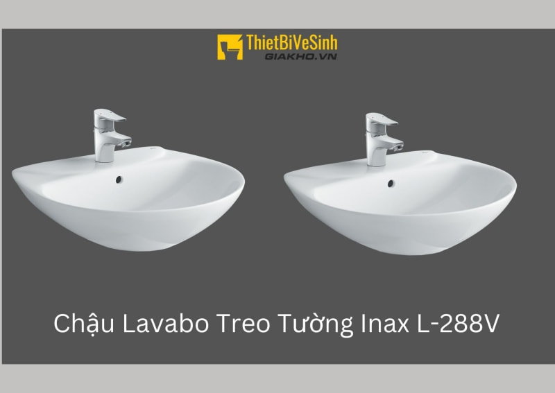 ​Chậu rửa mặt Inax loại nhỏ treo tường Inax L-288V là sản phẩm được ưa chuộng nhờ vào thiết kế nhỏ, sang trọng và dễ dàng lắp đặt cũng như tiết kiệm chi phí.