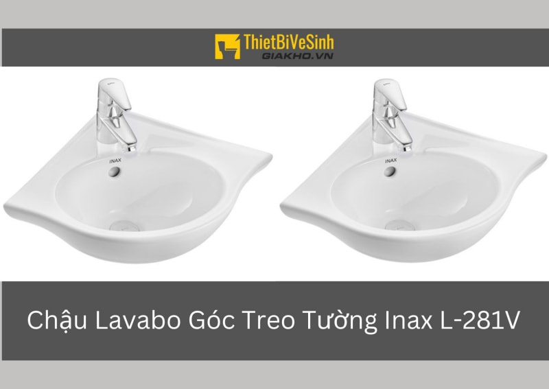 ​Chậu Lavabo Góc Treo Tường Inax L-281V đem đến giải pháp hoàn hảo cho việc tối ưu không gian bằng thiết kế độc đáo, phù hợp với các góc tường. Đồng thời, mẫu này còn có giá thành cực kỳ tốt.