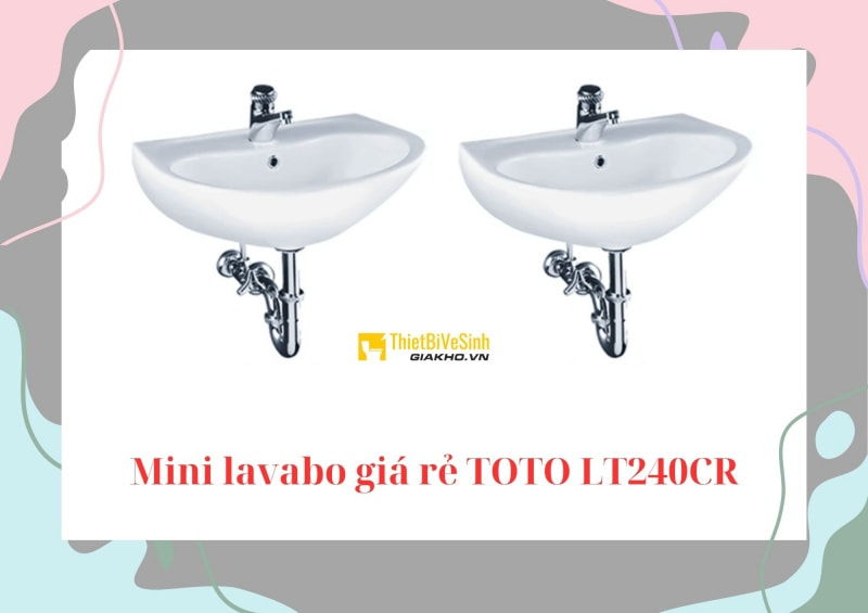 Mini lavabo này có dạng treo tường nhỏ gọn, lòng chậu sâu, các góc được bo tròn tạo cảm giác thoải mái khi sử dụng.