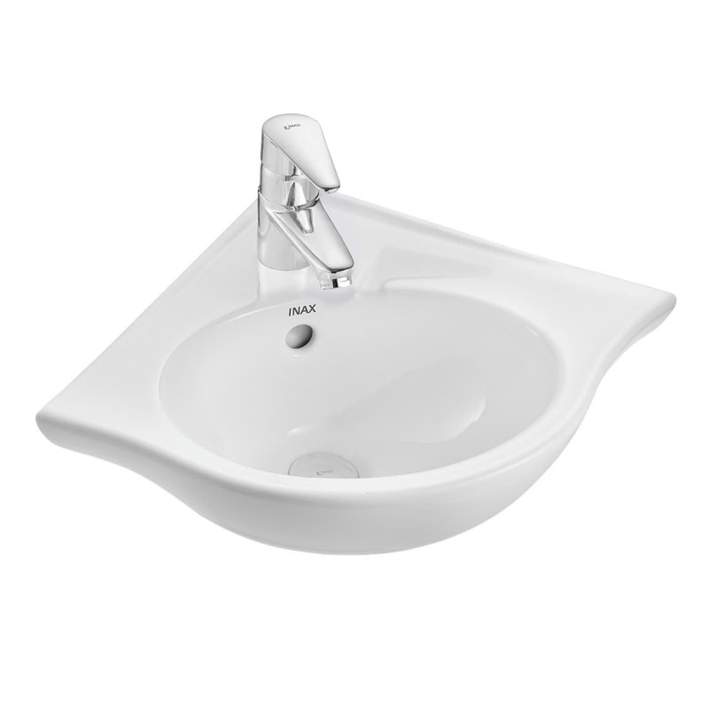 Chậu lavabo góc treo tường Inax L-281V có thiết kế đẹp mắt, sang trọng và giá hạt dẻ nên rất được mọi người yêu thích chọn lựa.