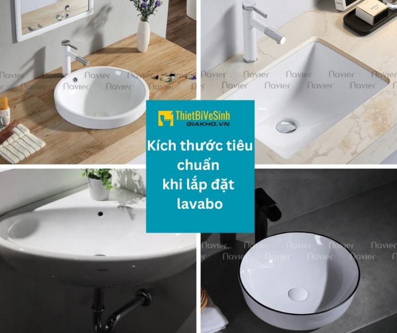 Trên đây là những thông tin về kích thước tiêu chuẩn khi lắp đặt lavabo mà bạn nên tham khảo.