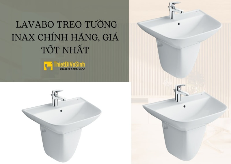 Lavabo treo tường Inax có thiết kế đơn giản, dễ dàng vận hành đem đến sự tiện nghi cho người dùng. Đồng thời, sản phẩm còn có độ bền cao vì sử dụng chất liệu chất lượng cao.