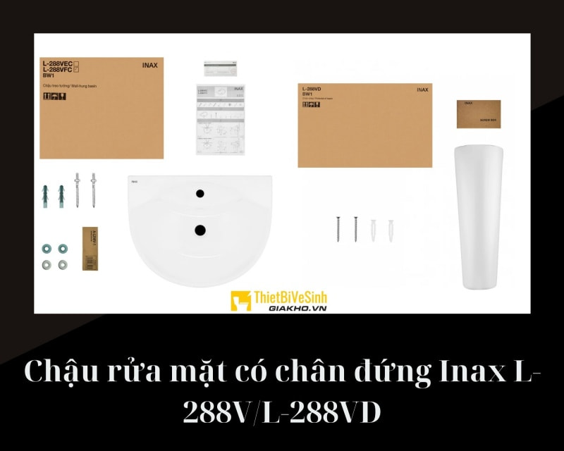 Chậu rửa mặt có chân đứng dài Inax L-288V/L-288VD cũng như những dòng lavabo Inax khác là được bảo hành men sứ lên đến 10 năm nên bạn hoàn toàn an tâm khi mua sản phẩm này.