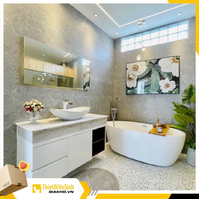 Không chỉ là thiết bị vệ sinh tiện dụng, lavabo bồn rửa mặt còn tăng tính thẩm mỹ trong không gian phòng tắm và thể hiện phong cách riêng của gia chủ.