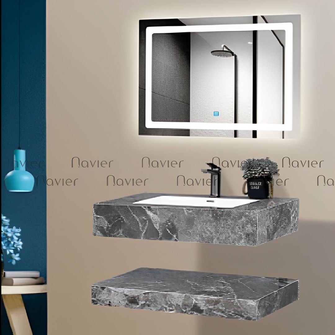 Kích thước bệ đá lavabo treo tường tiêu chuẩn