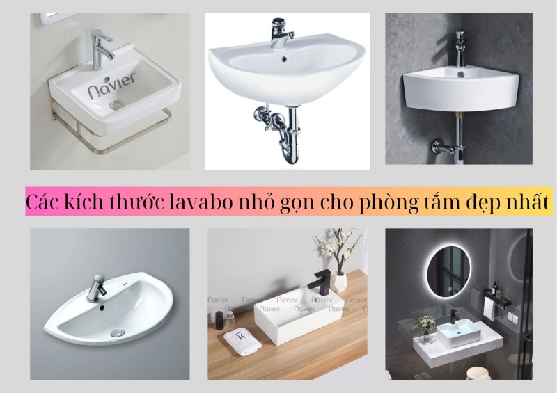 Kích thước lavabo nhỏ tiêu chuẩn là bao nhiêu? Chọn lavabo nhỏ như thế nào là phù hợp?