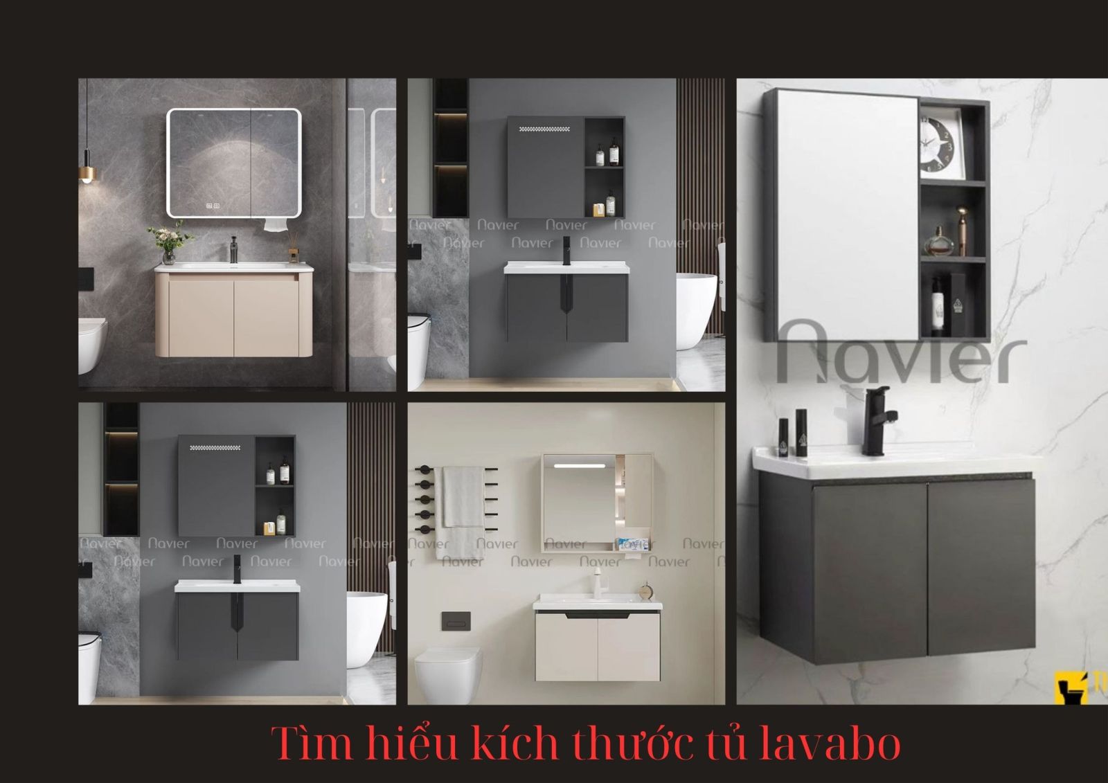 Kích thước tủ lavabo bao nhiêu là chuẩn phù hợp với gia đình.