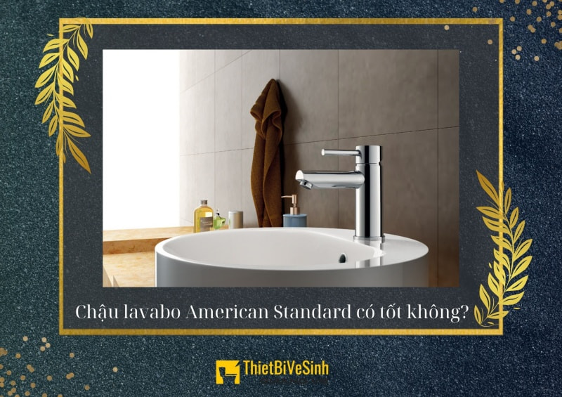 Chậu lavabo American Standard sở hữu nhiều ưu điểm như thiết kế đẹp, công năng hữu ích và có giá thành tốt.