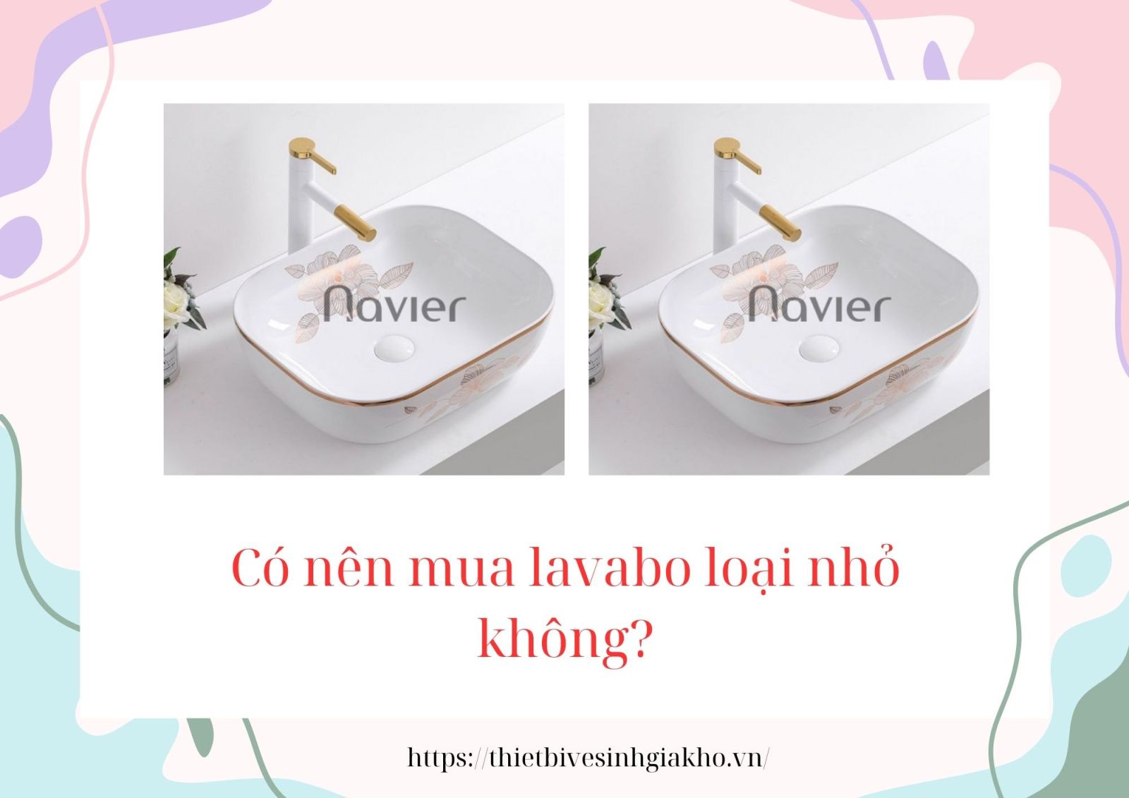 Không gian nhà tắm hạn chế là một trong những lý do để bạn cân nhắc chọn ngay lavabo nhỏ tại Thiết Bị Vệ Sinh Giá Kho để tối ưu diện tích.