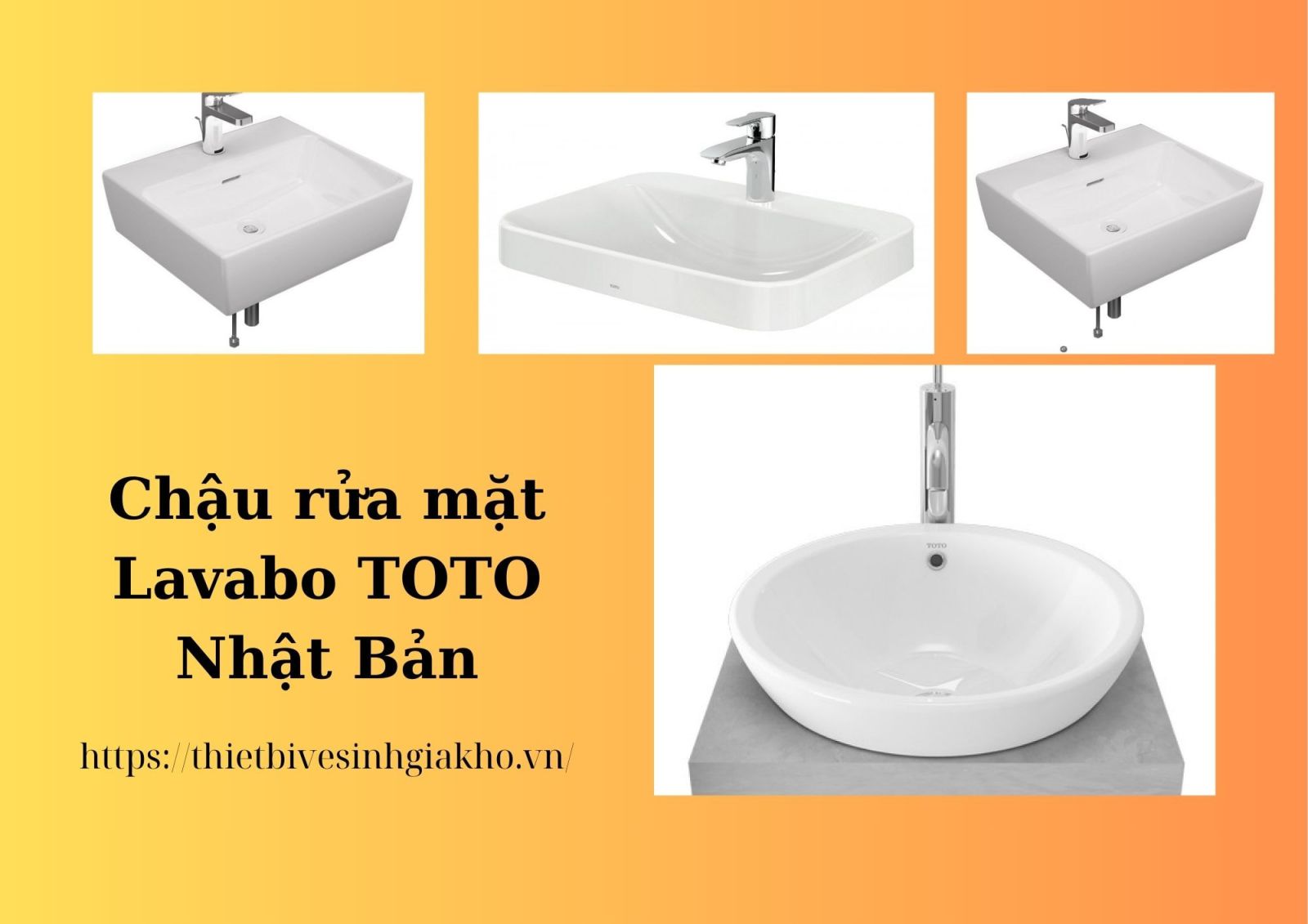 Thiết Bị Vệ Sinh Giá Kho hiện là trung tâm phân phối các sản phẩm TOTO lavabo Nhật Bản chính hãng 100% với giá tốt và dịch vụ chuyên nghiệp.