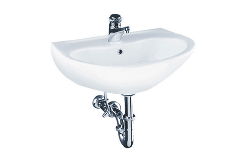 Chậu lavabo TOTO treo tường rất phổ biến hiện nay.