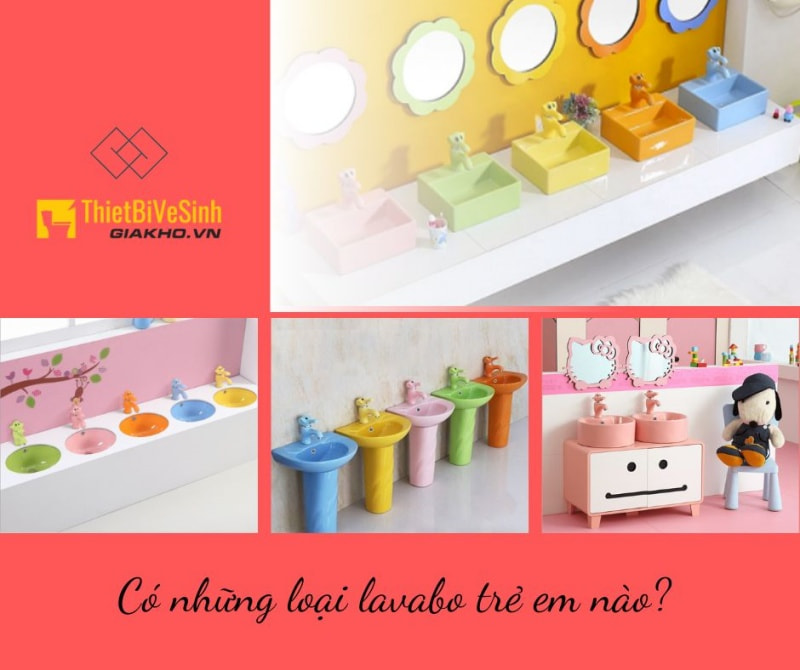 ​Lavabo trẻ em có đa dạng phân loại nên tùy vào nhu cầu thực tế cũng như sở thích của bé để chọn được mẫu sản phẩm phù hợp nhất.