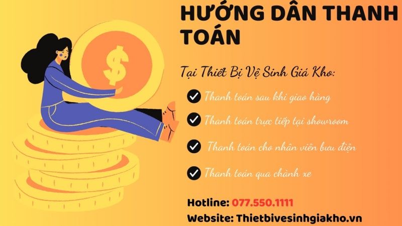 Tìm hiểu Chính sách thanh toán của Thiết Bị Vệ Sinh Giá Kho