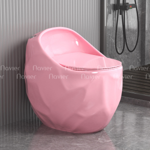 Bồn Cầu Trứng Hồng Vân Nổi Cao Cấp NV-1036H