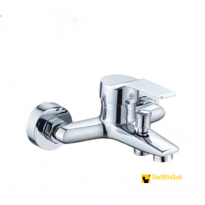 Củ sen nóng lạnh đồng thau mạ crom Navier NV-819