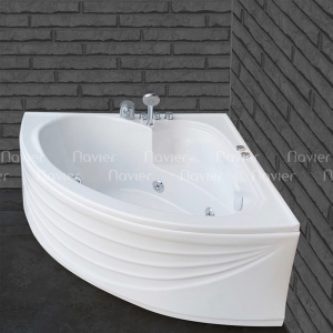 Bồn Tắm Góc Massage Acrylic Cao Cấp Navier NVB-2123