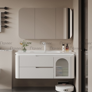 Bộ Tủ Chậu Lavabo PVC Cao Cấp Naiver NV-1808