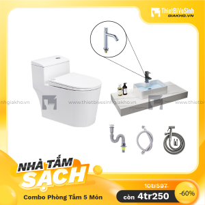 Combo Thiết Bị Phòng Tắm Tắm 5 Món Siêu Ưu Đãi Navier CL5MTK11