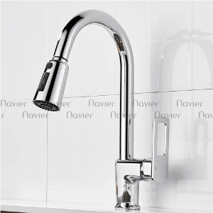 Vòi Rửa Chén Nóng Lạnh Inox 304 Navier NV-6102
