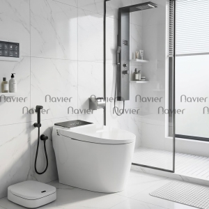 Bồn Cầu Thông Minh Phiên Bản Công Nghệ AI Cao Cấp Navier NV-1020