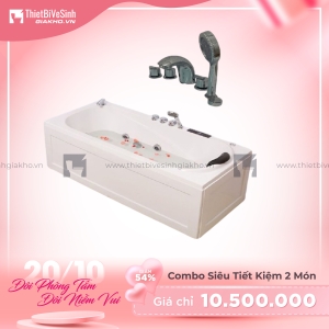  Combo Bồn Tắm Chân Yếm Kèm Bộ Vòi Cao Cấp Navier CBBT02