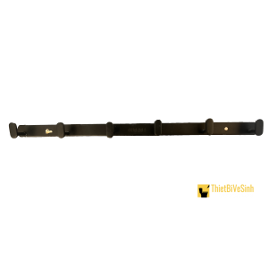 Móc Treo Quần Áo Cao Cấp Inox 304 Sơn Tĩnh Điện Đen Navier NV-90D