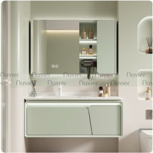 Tủ Chậu Lavabo Nhựa PVC Cao Cấp Navier NV-1812