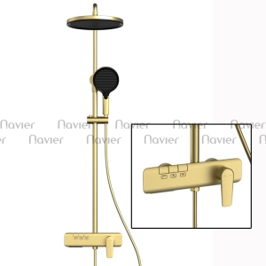Sen Cây Tắm Nóng Lạnh Đồng Thau Điều Khiển Phím Đàn Navier NV-1636