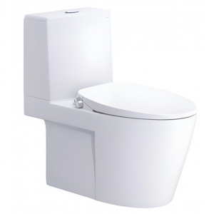  Bồn Cầu 2 Khối Nắp Rửa Cơ Chính Hãng Caesar CD1345/TAF060