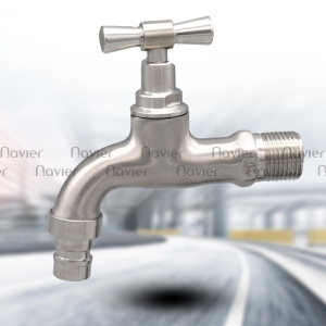 Vòi Hồ Ống Phi 21 Inox 304 Cao Cấp Navier NV-50022