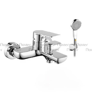 Củ Sen Tắm Nóng Lạnh Đồng Thau Mạ Crom Cao Cấp Navier NV-613