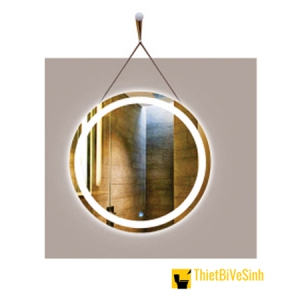 Gương Tròn Treo Tường có đèn LED Cảm Ứng 60x60 Navier NV-170D