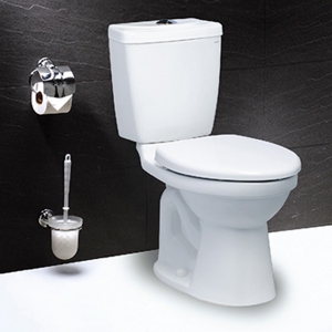 Bàn cầu 2 khối Caesar CTS1325 (nắp êm)