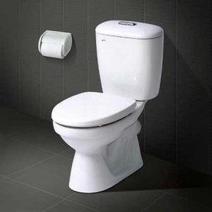 Bồn cầu hai khối inax C-306VPT (Thoát ngang)