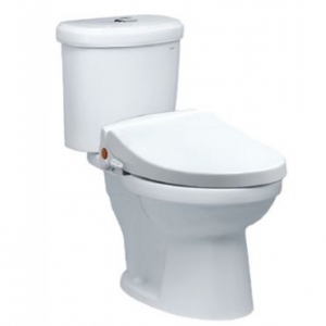 Bồn Cầu 2 Khối Nắp Rửa Cơ Chính Hãng Caesar CD1338/TAF050