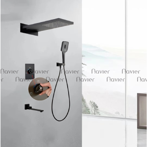 Sen Cây Tắm Âm Tường Đồng Thau Mạ PVD cao cấp Navier NV-1613