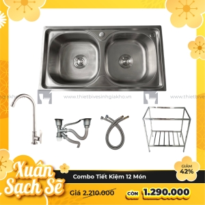 Combo Chân Chậu Chén Siêu Tiết Kiệm Navier CBF07