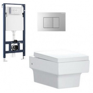 Bồn Cầu Treo Tường Nắp Rửa Điện Tử Simply Modish Chính Hãng Cotto SC19777(F)