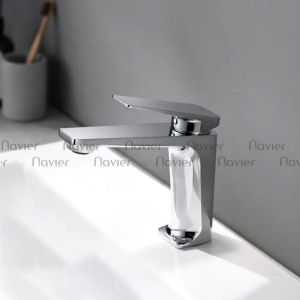 Vòi Lavabo Nóng Lạnh Đồng Thau Navier NV-727CR20