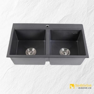 Chậu Rửa Chén Đá 2 Hộc  Navier NV-FT9050
