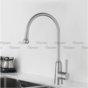 Vòi Rửa Chén Nóng Lạnh Inox 304 Cao Cấp Navier NV-257