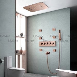 Sen Cây Tắm Âm Tường Có Đèn Led Kèm Loa Âm Nhạc Navier NV-9079