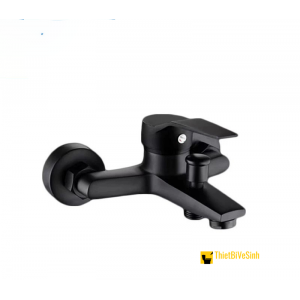 Củ sen nóng lạnh đồng thau mạ đen tĩnh điện Navier NV-825