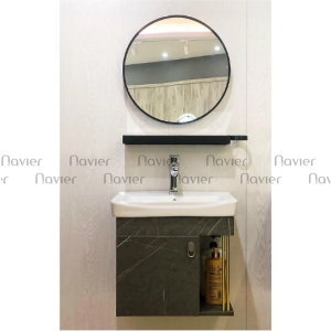 Tủ Chậu Lavabo Gỗ Polywood Navier NV-1129