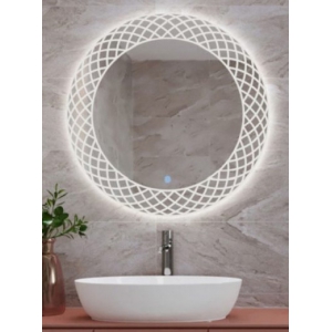 Gương Led Tròn Tắt Mở Cảm Ứng 60 x 60 Navier NV-191